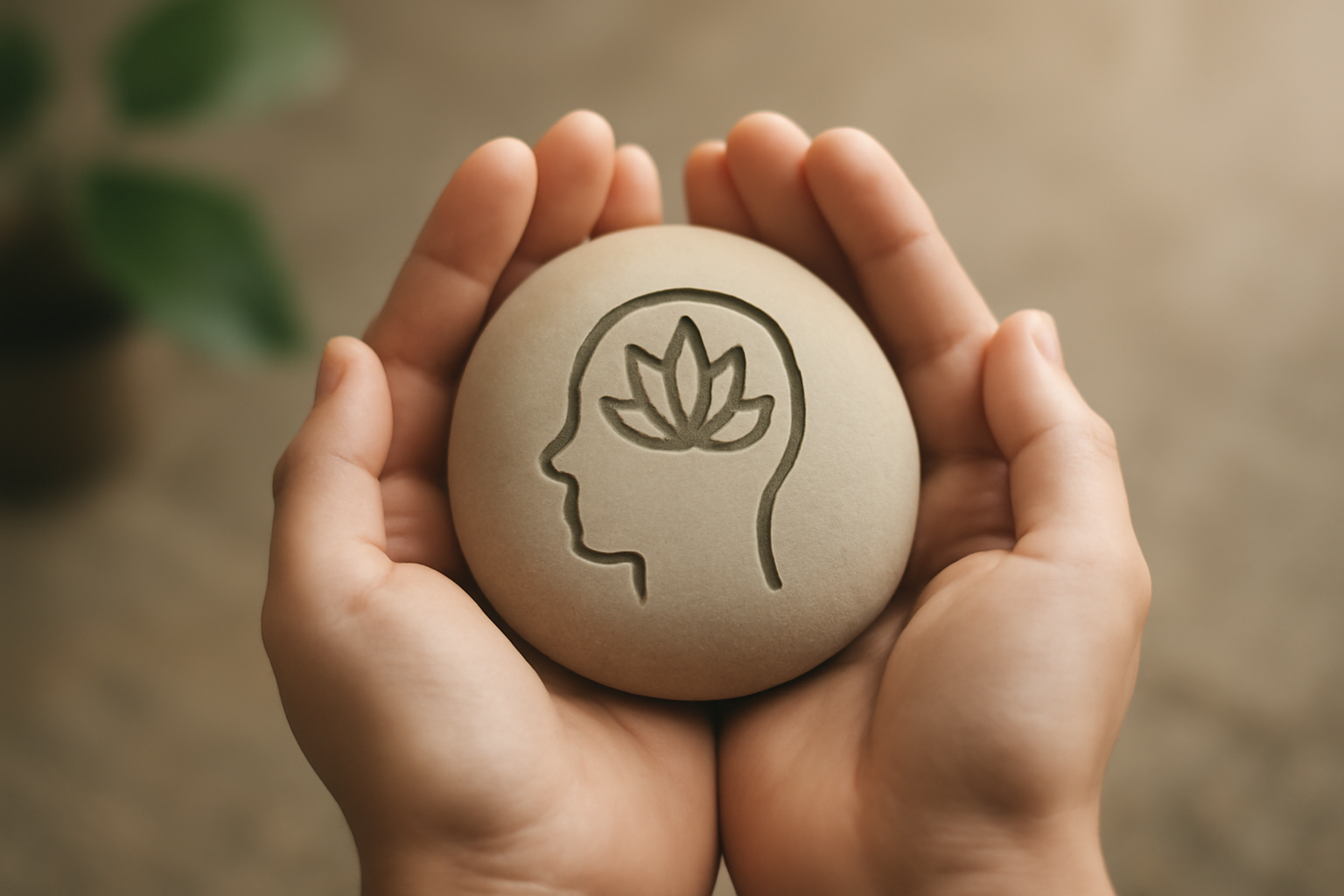 Calm counseling session in a cozy, plant-filled room, exploring holistic wellbeing approaches.