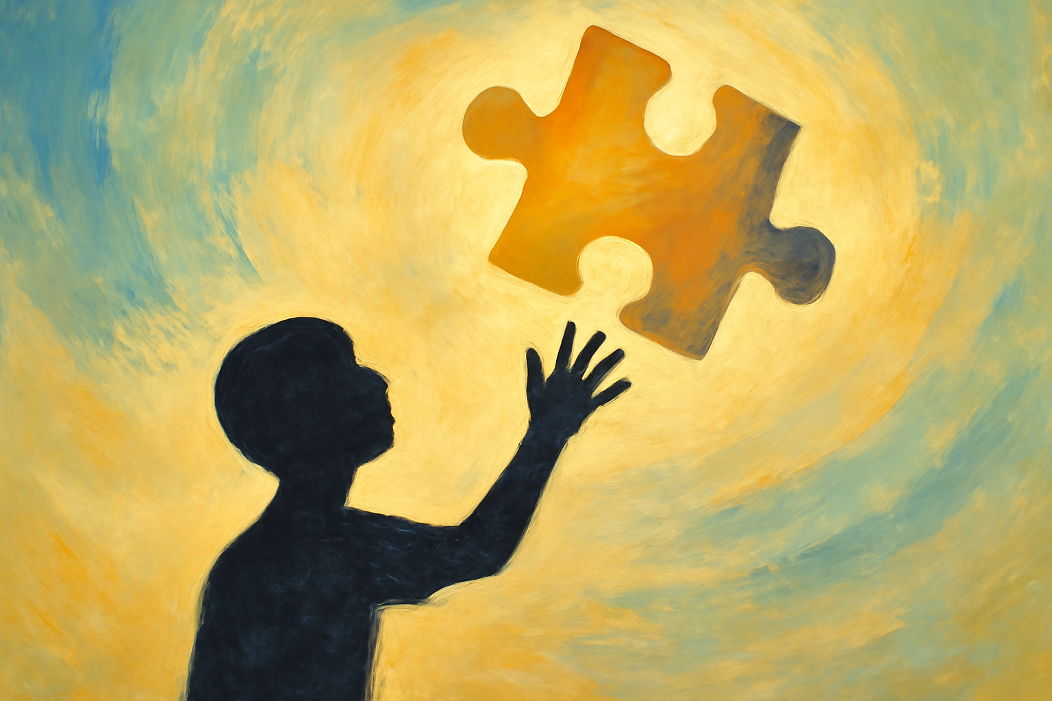 Adult reads a guide titled Understanding Autism in Adults: Practical Daily Life Tips at a desk.