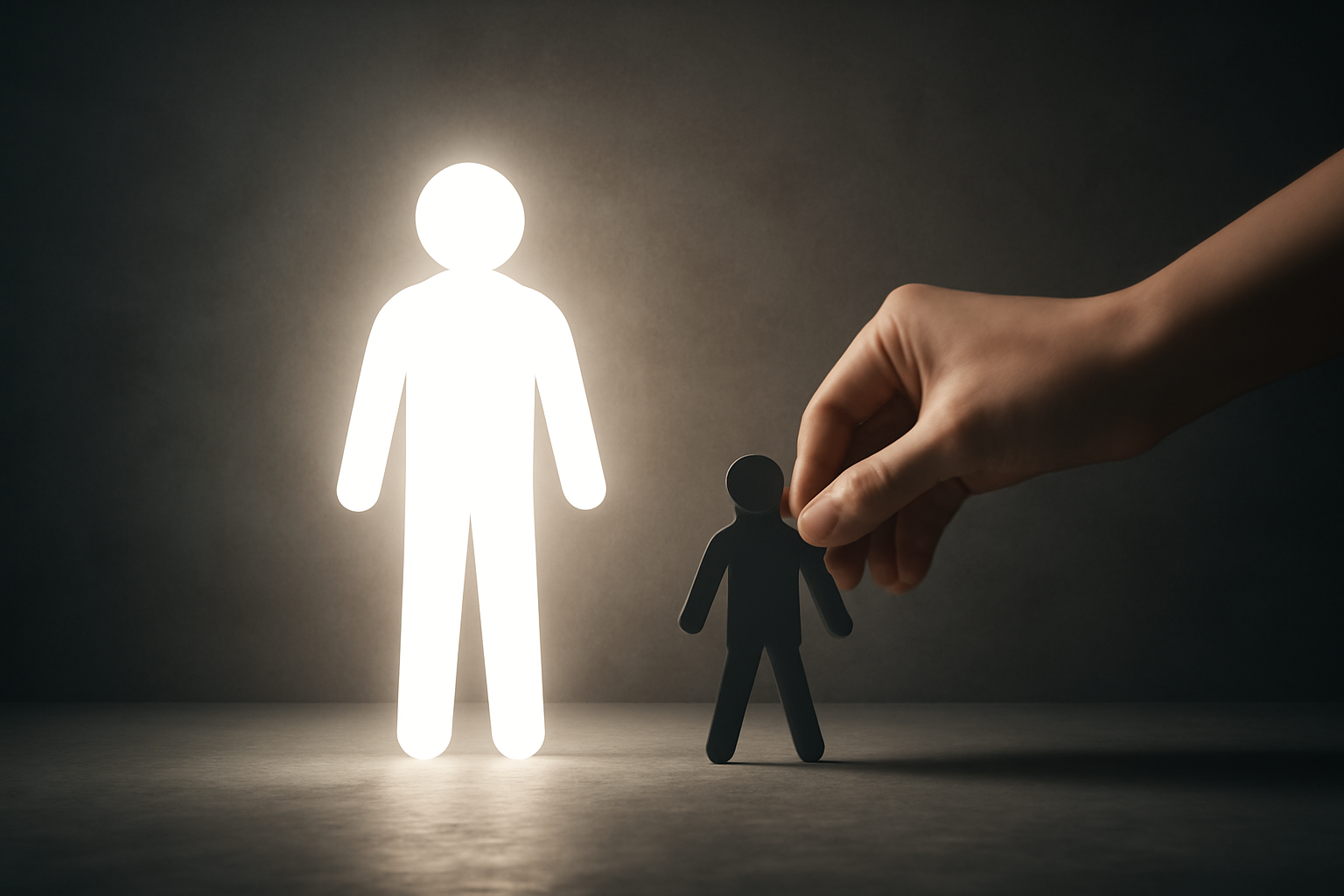 Therapy session: person discusses impostor feelings and chronic self-doubt.