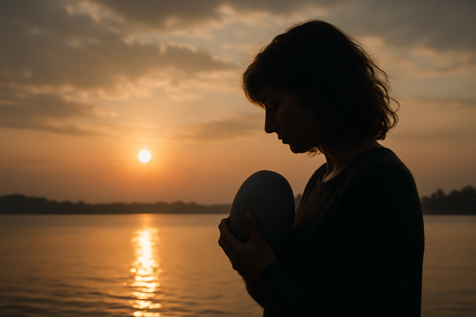 Person by a window reflecting on grief that returns years after a loss — Managing Grief