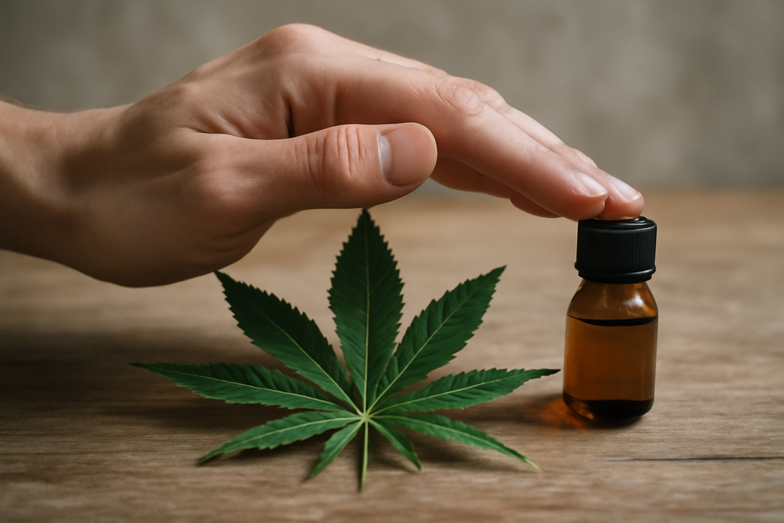 Person takes slow breaths in a peaceful room, exploring natural remedies for panic disorder.