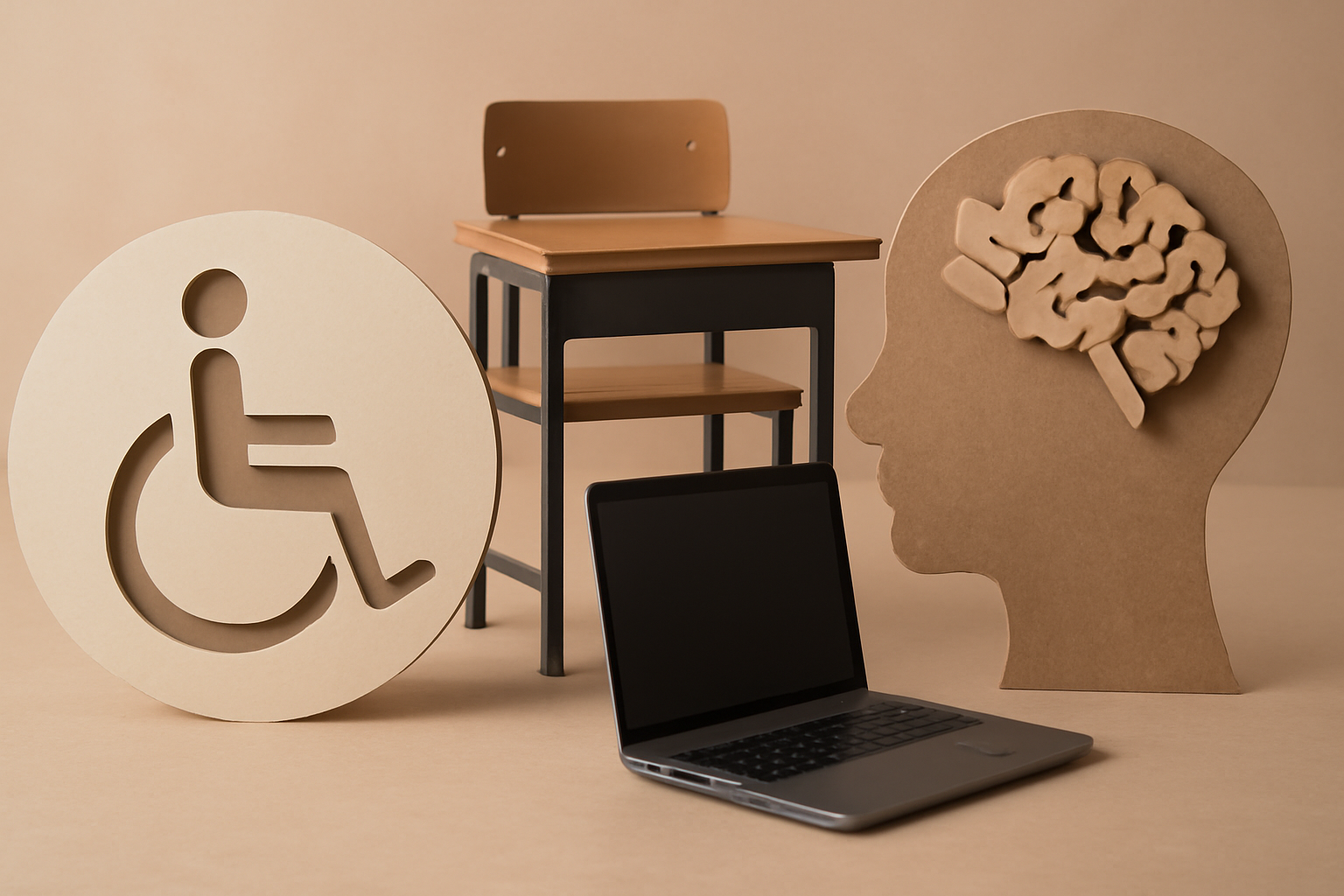 People in a work and education setting address disability and mental health to foster inclusion.