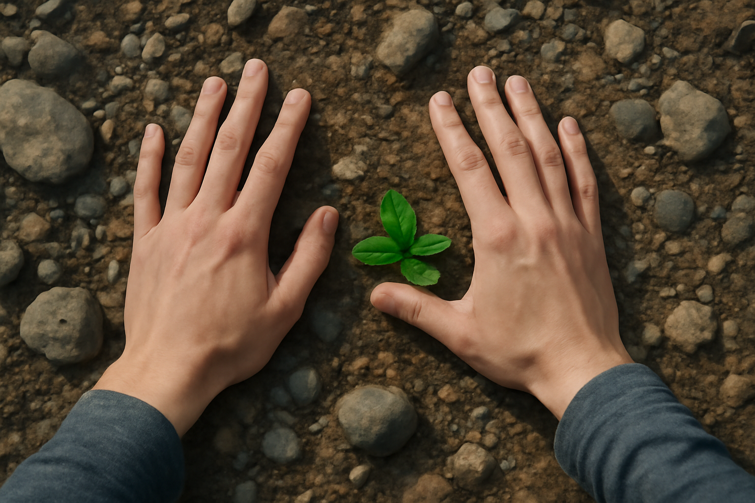 Calm person practicing grounding techniques, Emotional Grounding Techniques for Overstimulated Minds