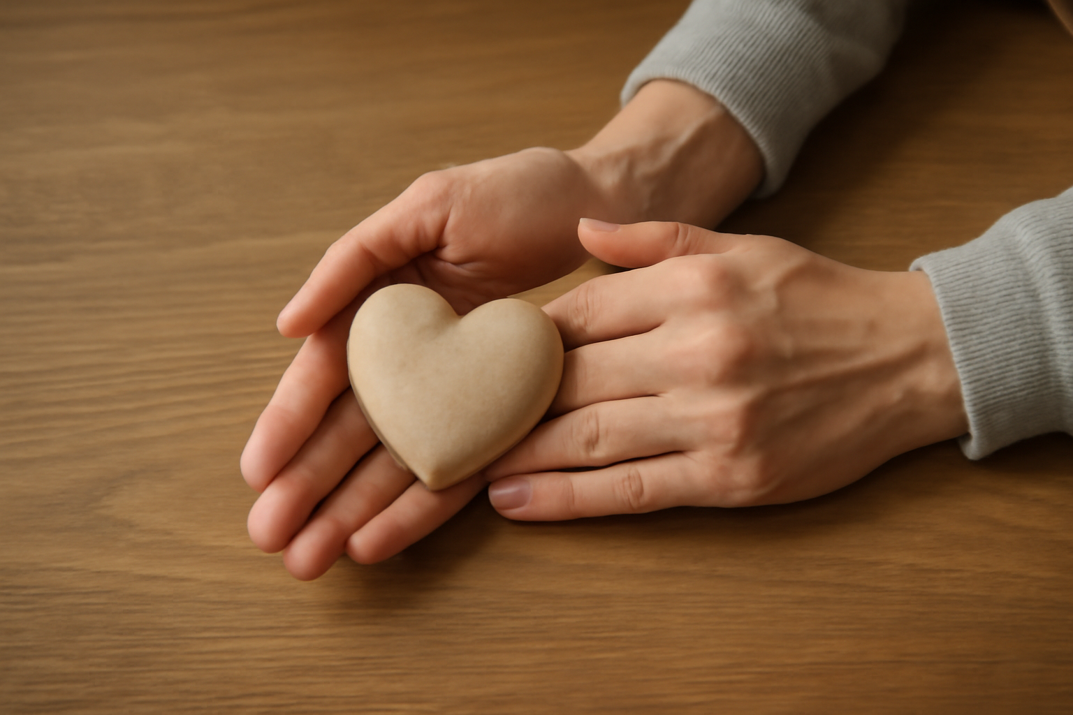 Man meditating on hilltop with banner: Emotional Health Guide with Practical Strategies for Balance.