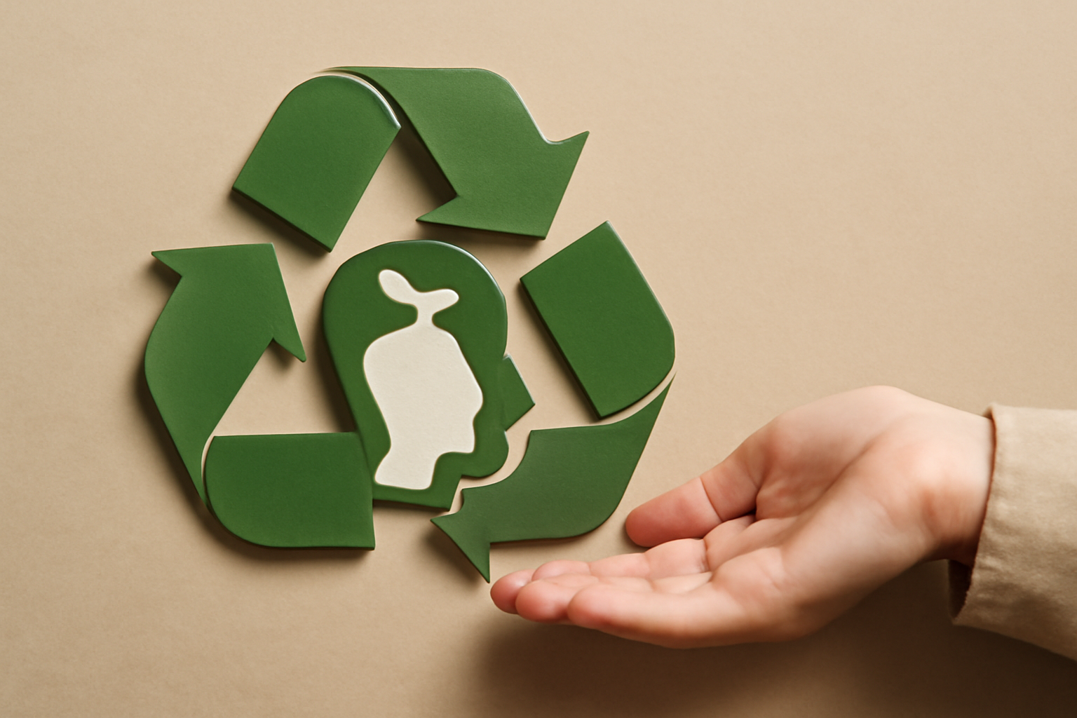Therapist in a calm office with plants, promoting ethical marketing for sustainable therapy practice