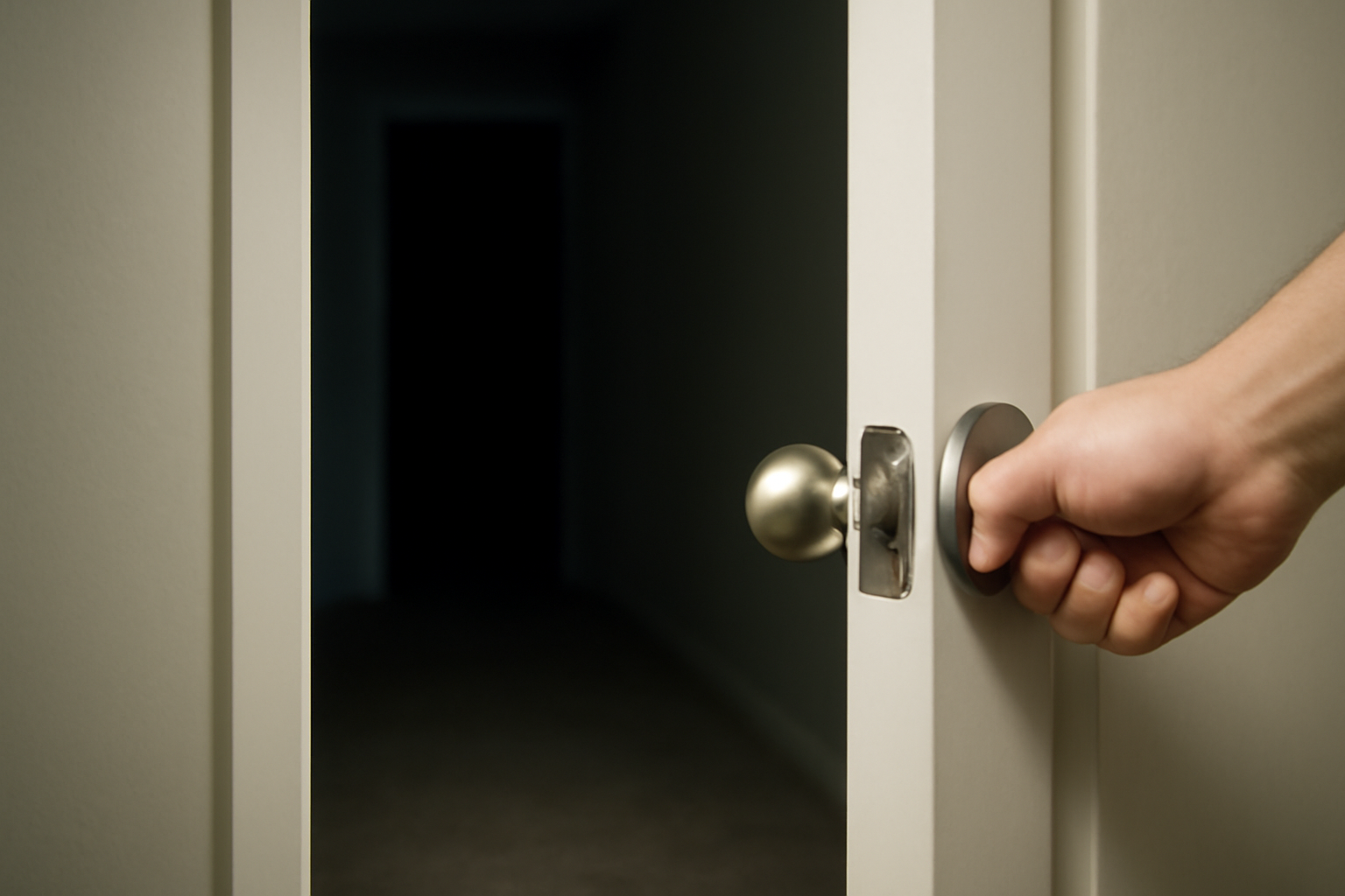Person faces a feared situation with therapist guidance, showing exposure therapy for anxiety.