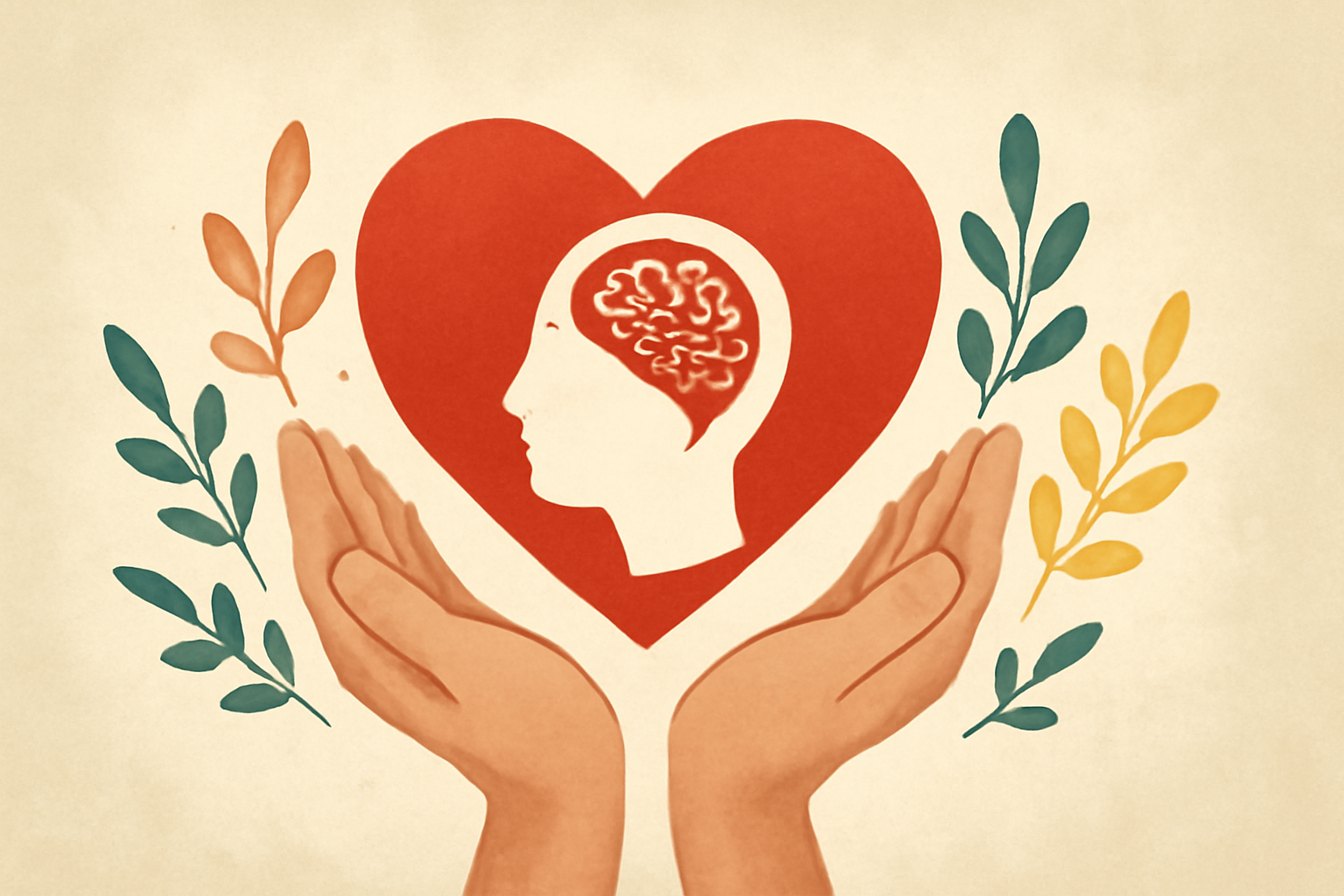 Diverse people share supportive conversation in a post about mental health advocacy for communities.