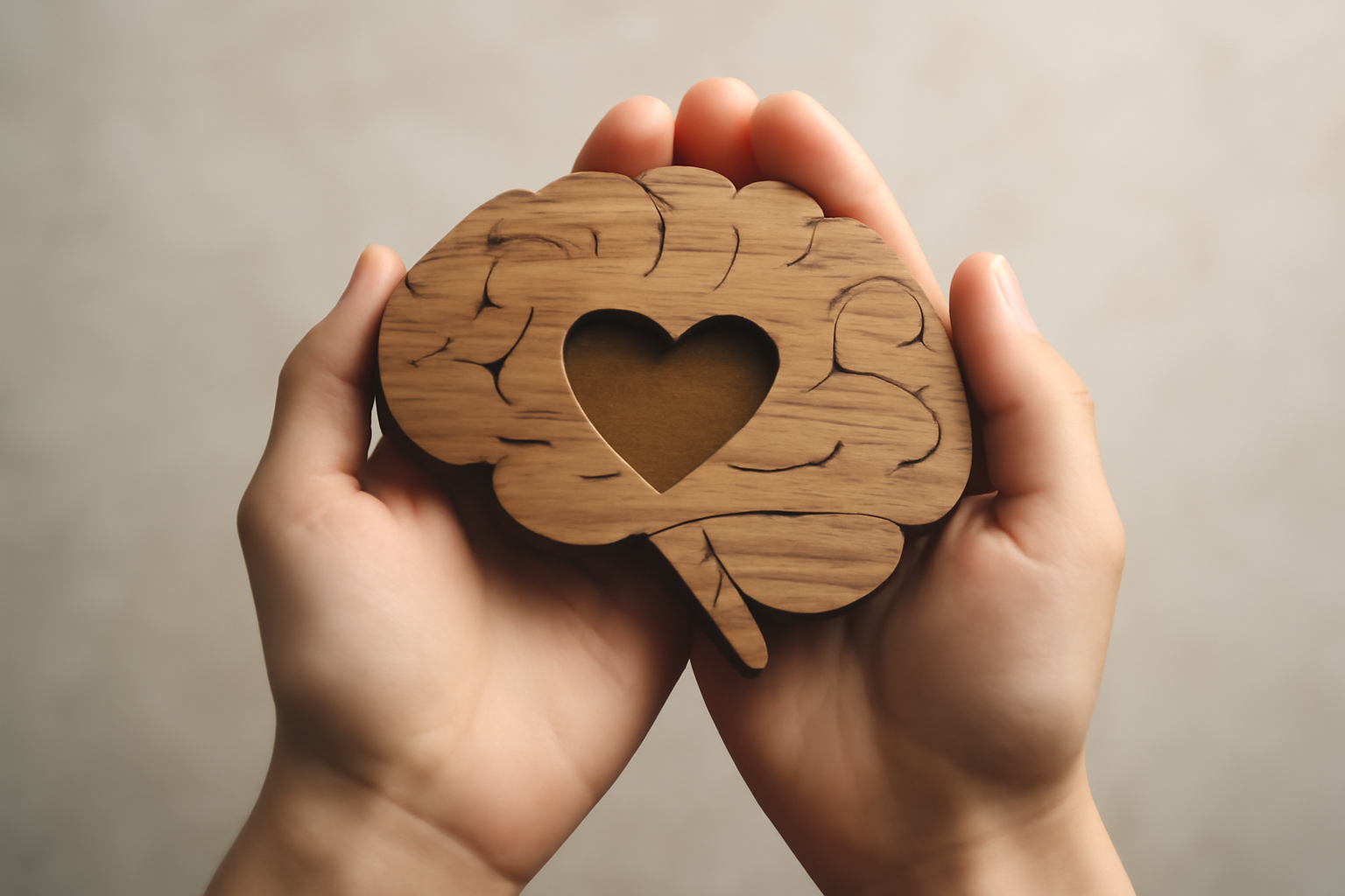 Person meditating with brain icon and checklist for Understanding Mental Health: Why It Matters and Guide