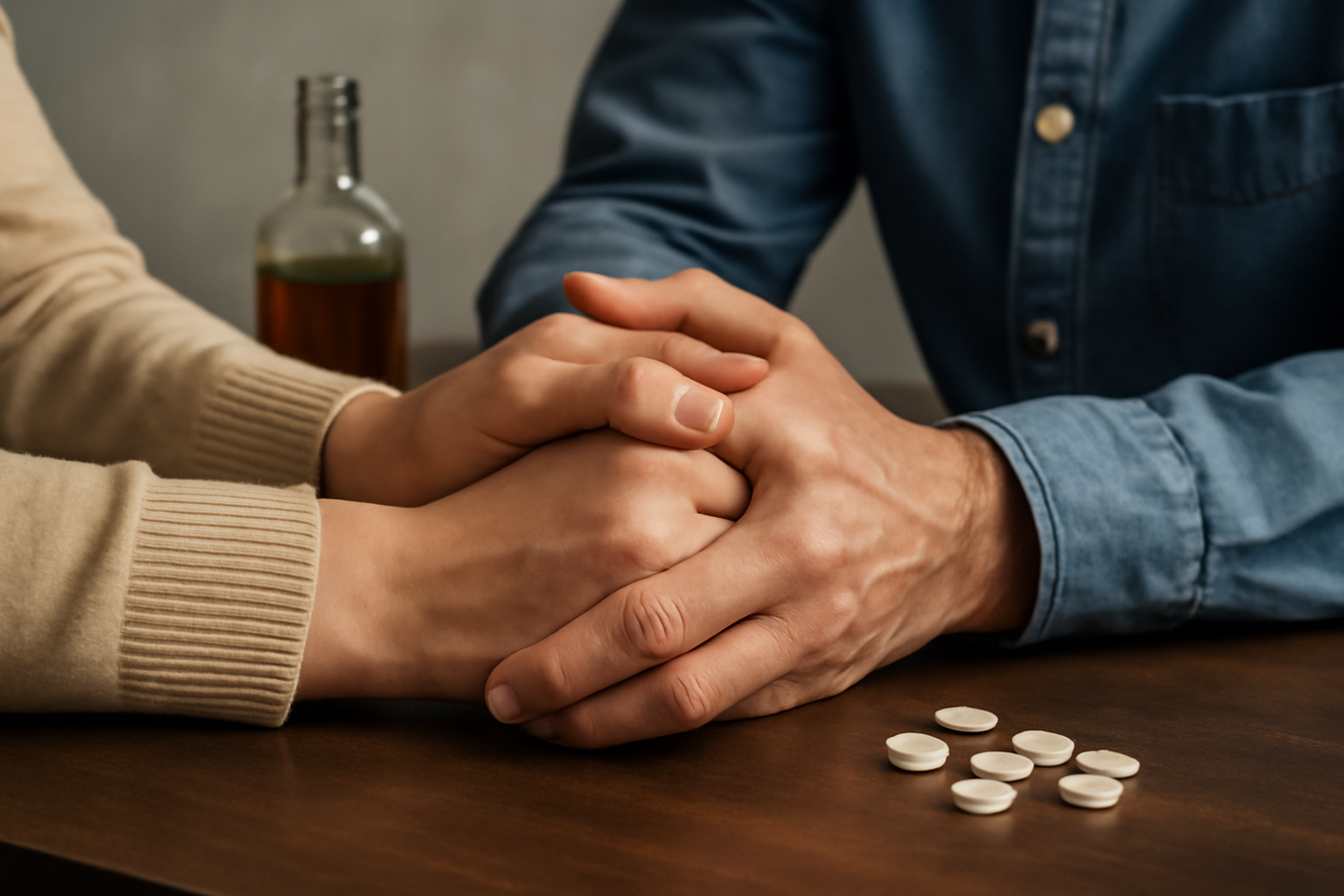 Counselor chats with a client in a cozy office; Guide to Finding a Substance Abuse Counselor for Recovery.