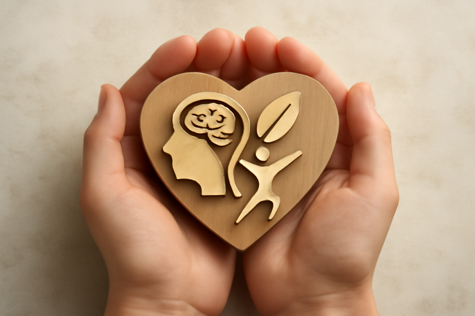 Person meditating outdoors; holistic depression treatment, mind-body health, relationships.