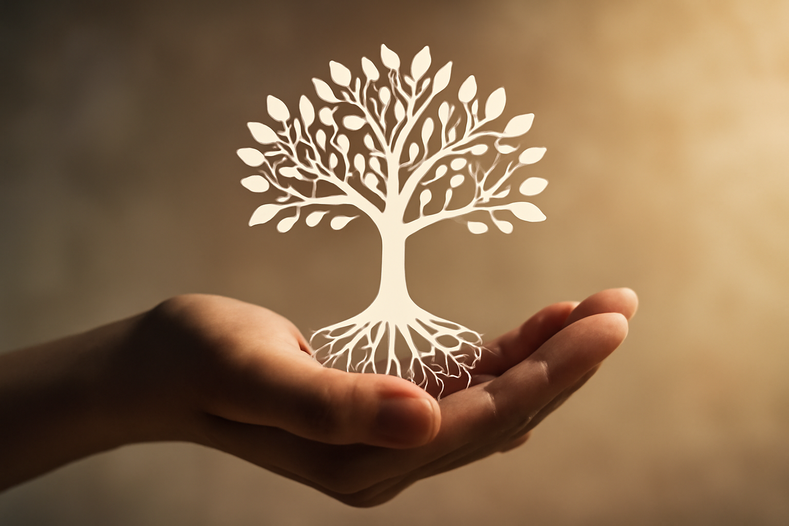 Therapist at a desk with laptop, SEO charts, and ethical marketing concept for counseling practices.