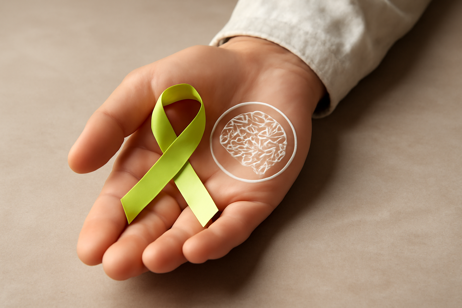 Person meditating in a room with therapy symbols; Evidence Based Alternative Therapies for OCD