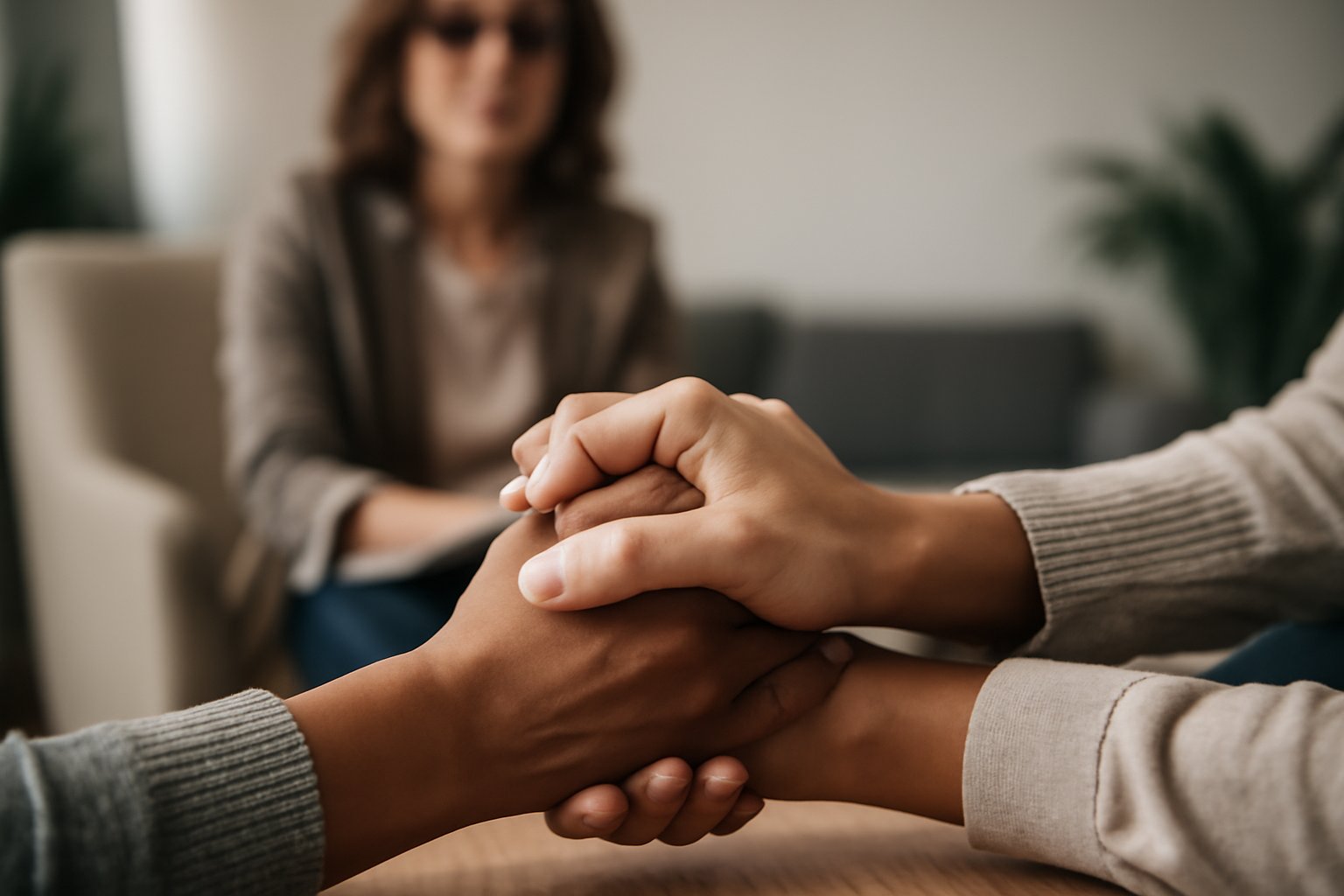 Therapist guides client toward healing hyper-independence by embracing interdependence in therapy.