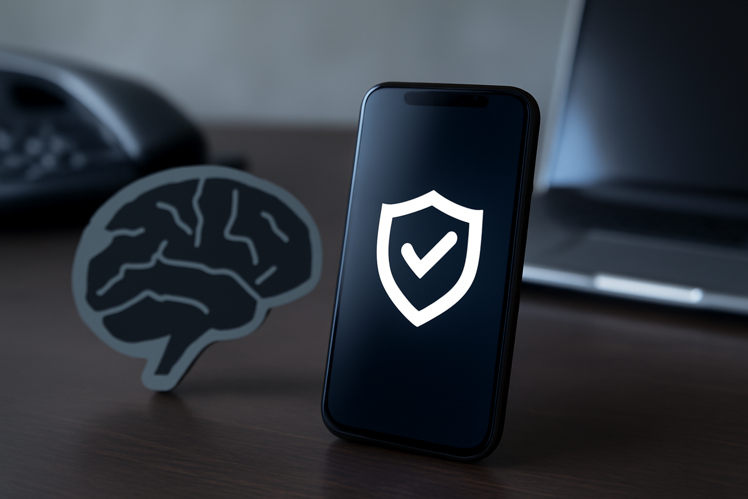 Therapist and client discuss HIPAA-compliant messaging on a laptop for psychology practices.