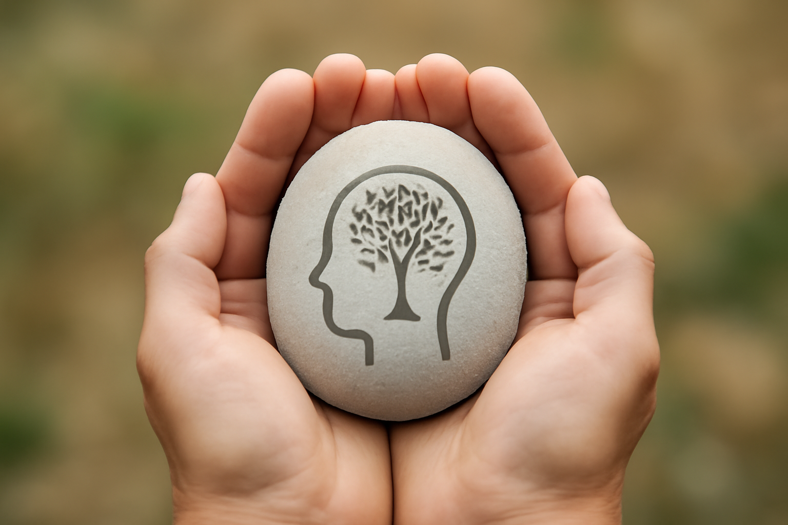 Calm person meditating beside a notebook; Holistic Mental Health Coaching What It Is And How It Works