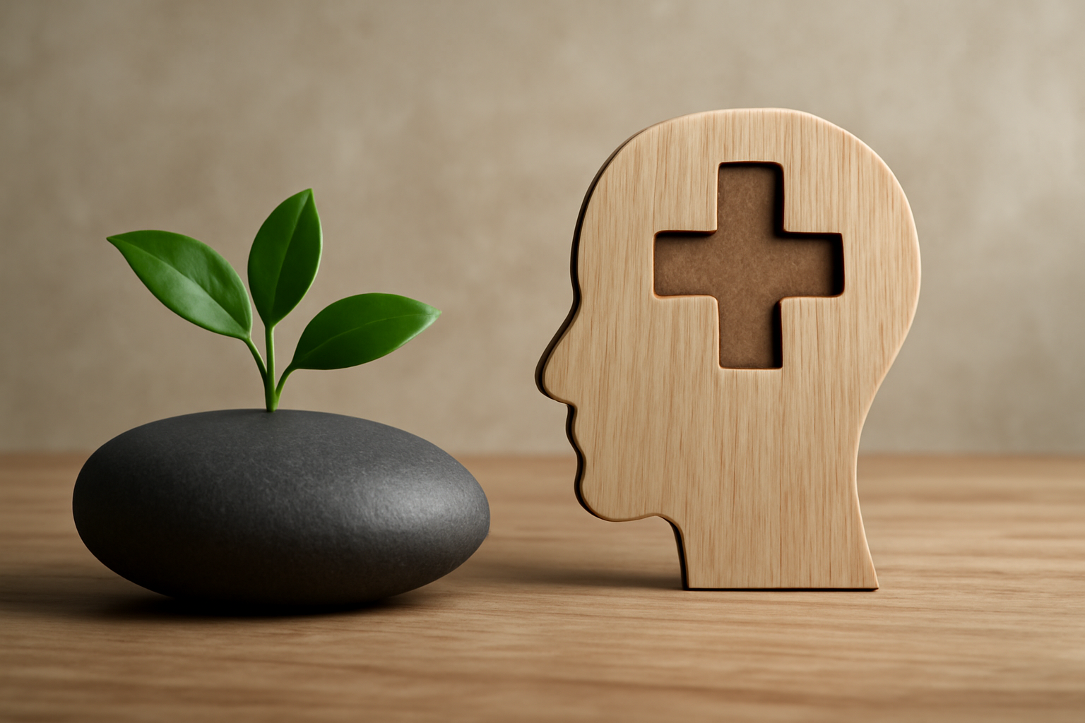 Person meditating among trees, reflecting holistic treatment for substance use and mental health.
