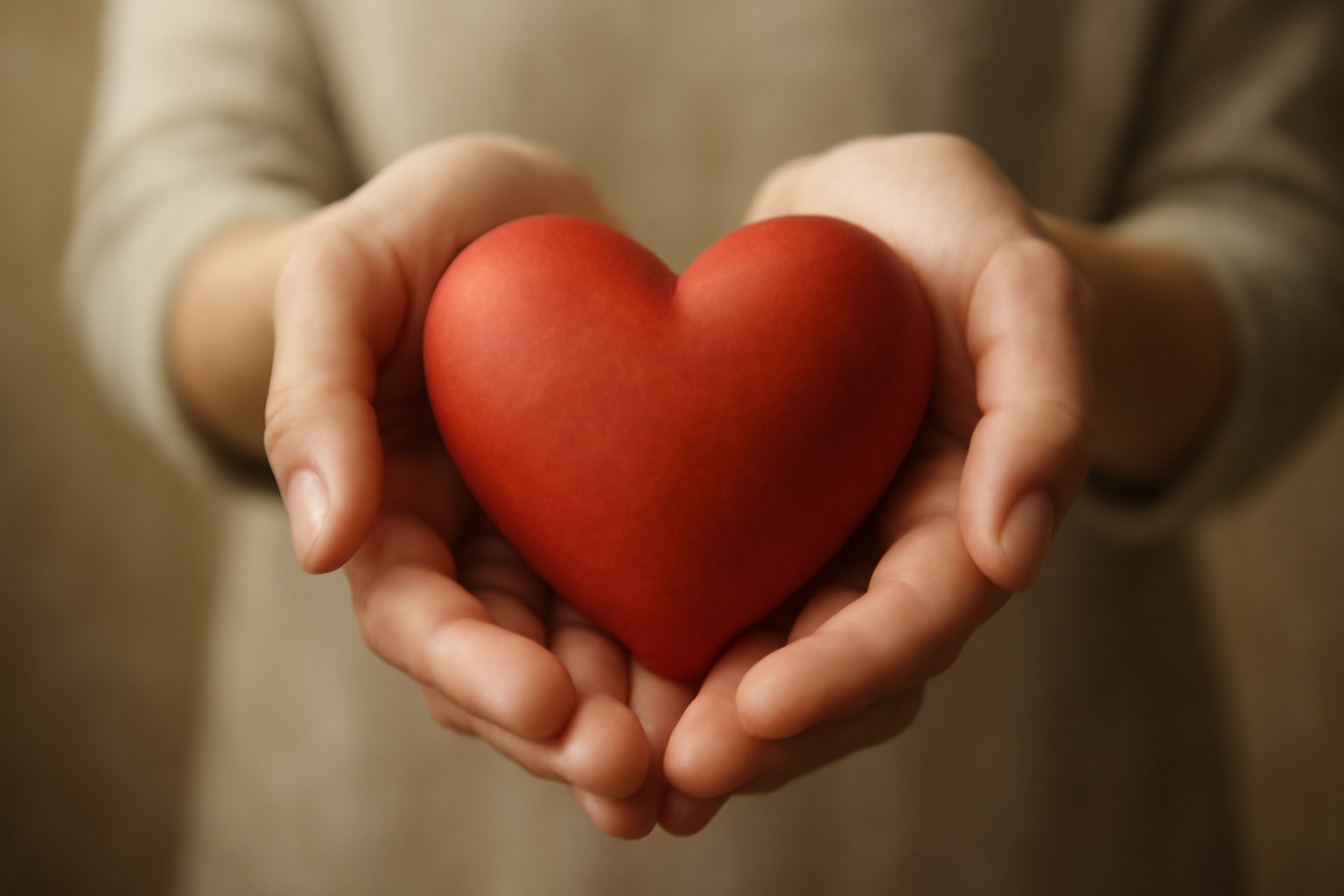 Therapist listens to client in a warm room, reflecting humanistic therapy's growth-focused principles.
