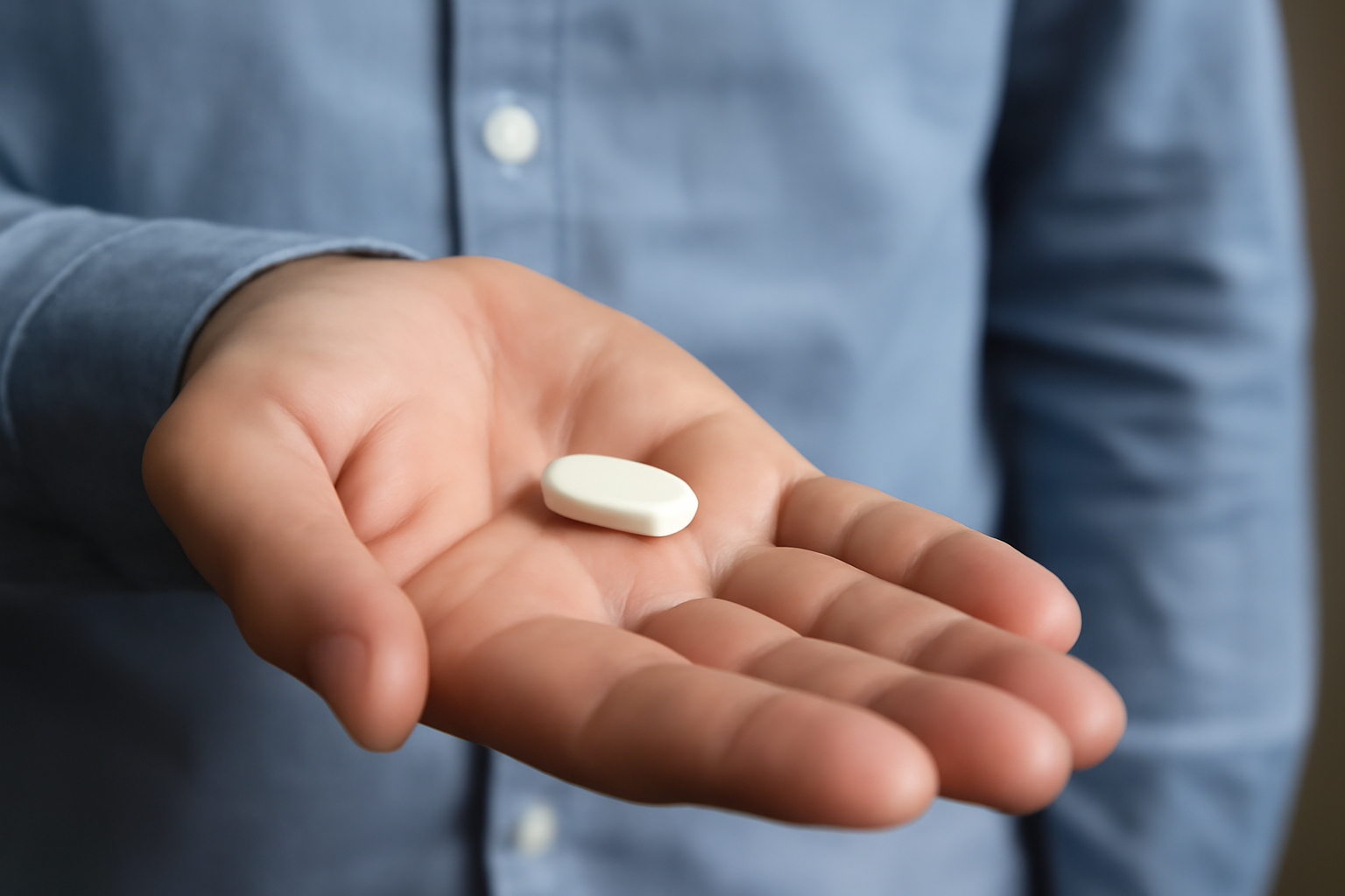 Pills, a dosage chart, and safety icons about Fanapt (iloperidone) dosing, side effects, for adults.