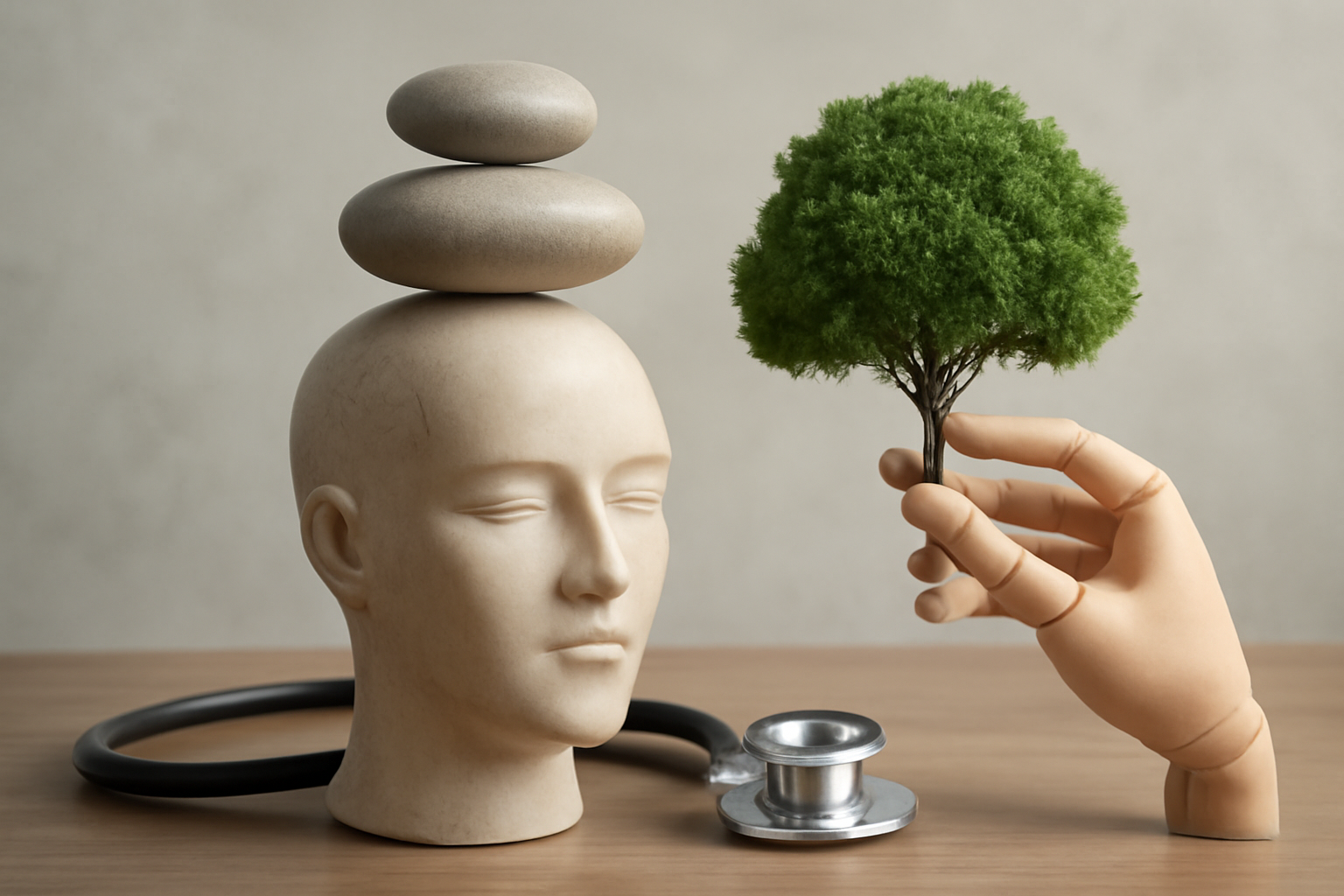 Meditating person with tea beside Understanding Evidence Based Complementary Therapies for Mental Health