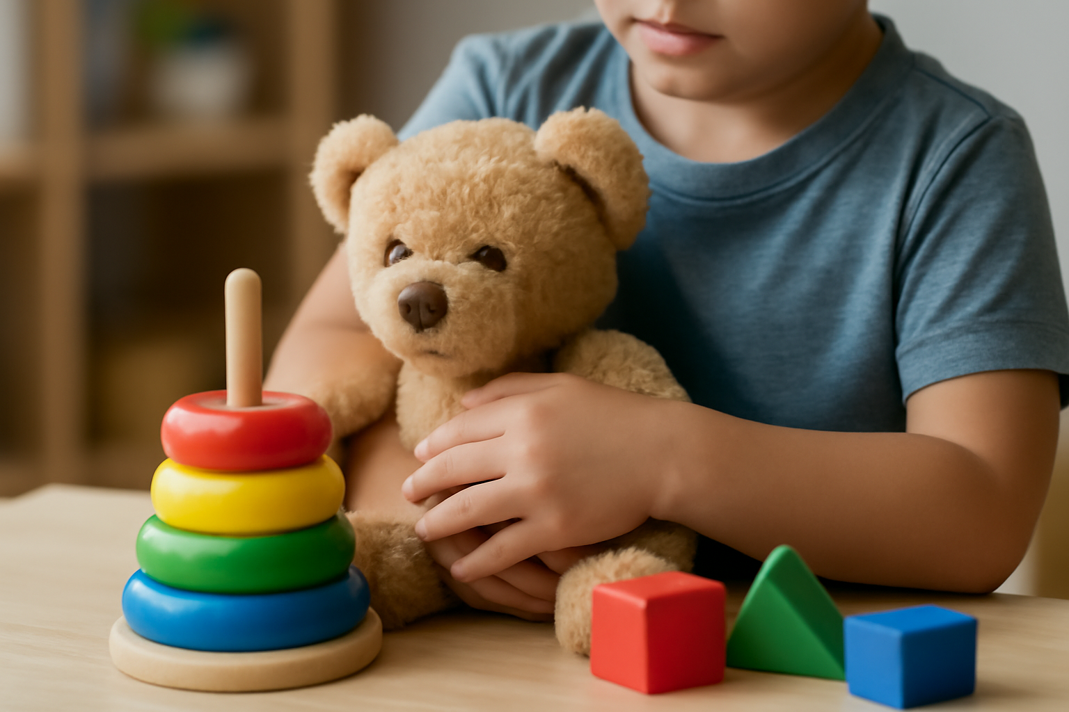 Children in a play therapy session guided by a therapist, highlighting principles and techniques.