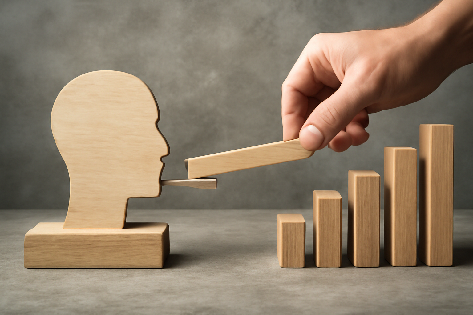 A person in a therapy session discusses NLP techniques for personal growth and behavioral change