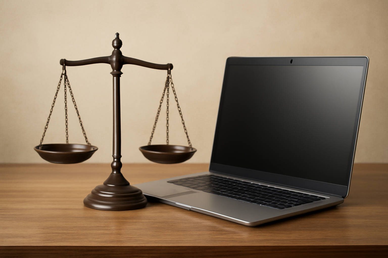 Therapist at a laptop with EMR dashboard and charts; blog post: Choosing an EMR for Therapists.