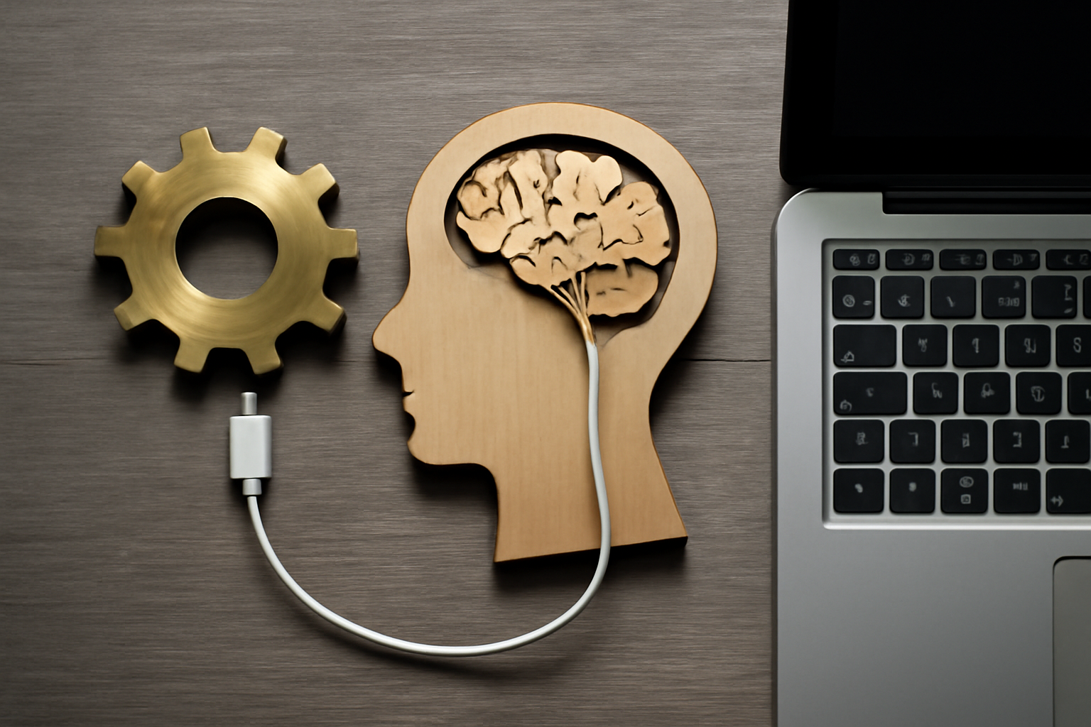 Mental health professional reviews a dashboard of workflow automation tools for practices blog post.