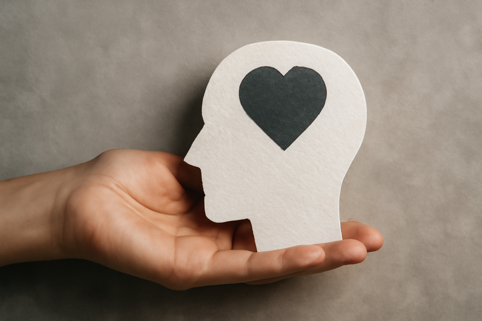 A group discusses mental health key aspects and practical tips in a calm, supportive setting.