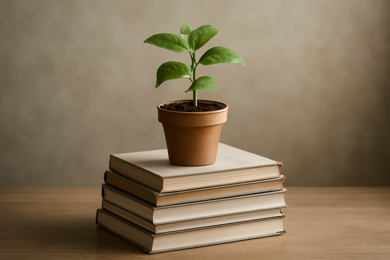 Therapy office with notebook and growth chart for A Practical Guide to Growing a Therapy Practice.