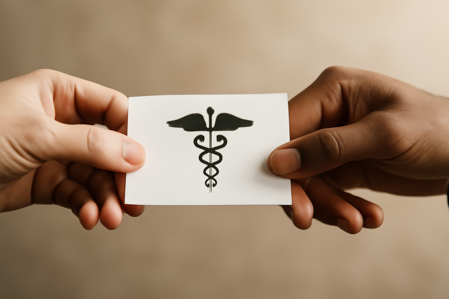 Clinicians networking at a table; Private Practice Networking for Clinicians – A Practical Growth Guide.