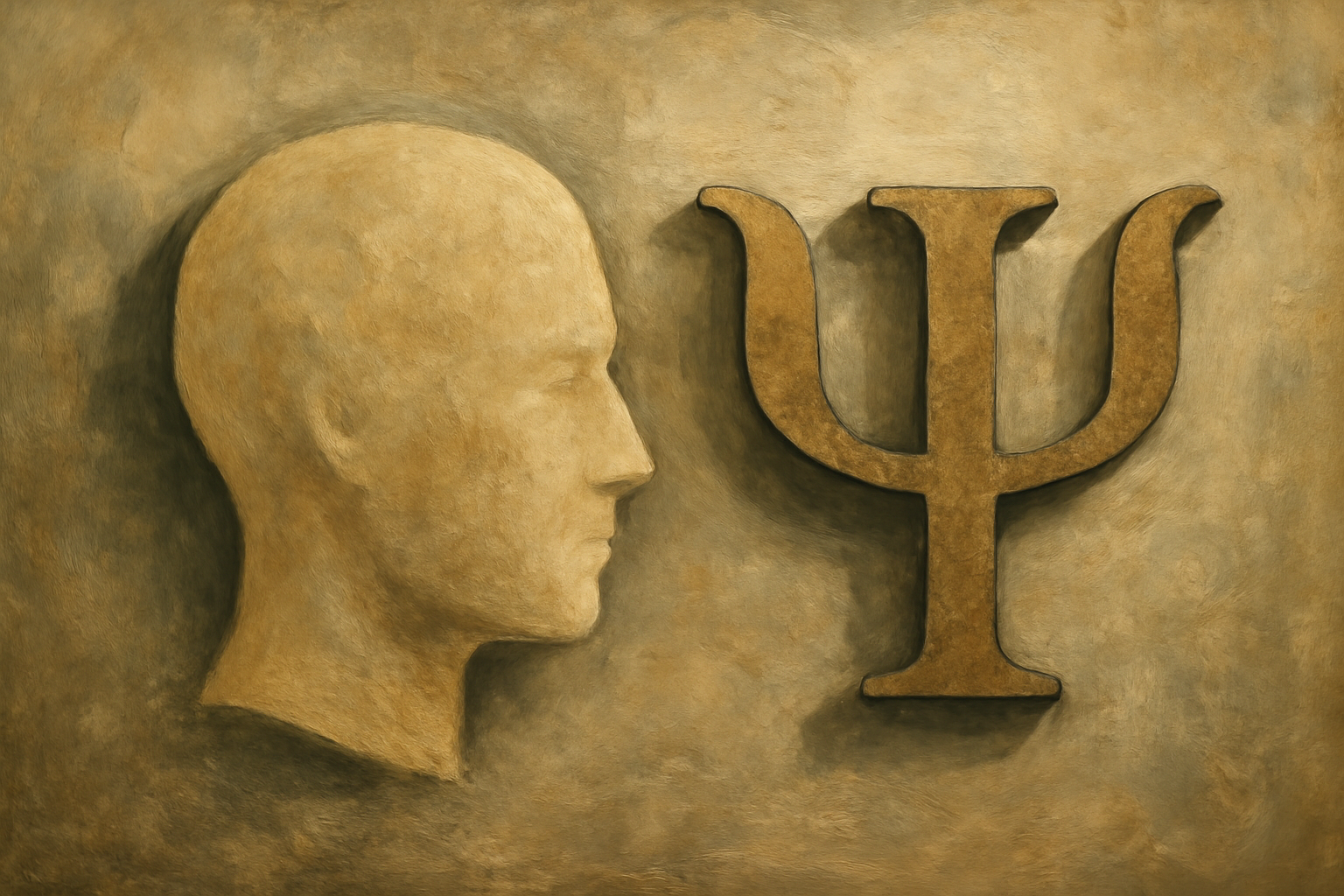 Illustration for blog post on psychodynamic therapy: unconscious mind, ego, and therapy session.