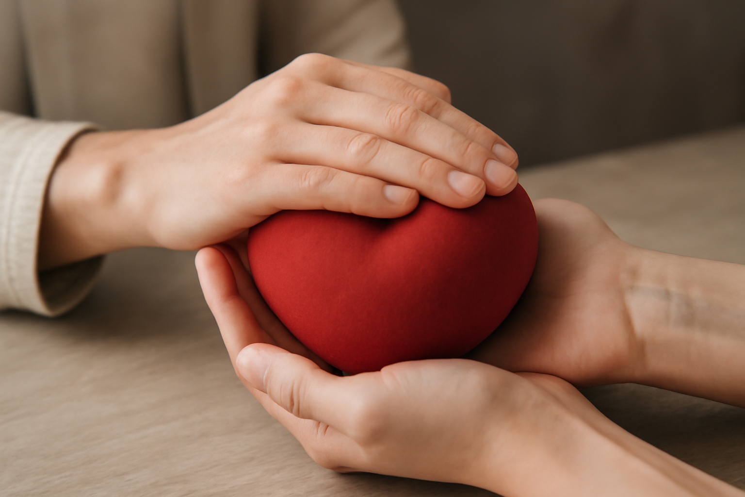 Calm person receives care; How to Receive Care Without Resistance for Emotional Wellbeing.