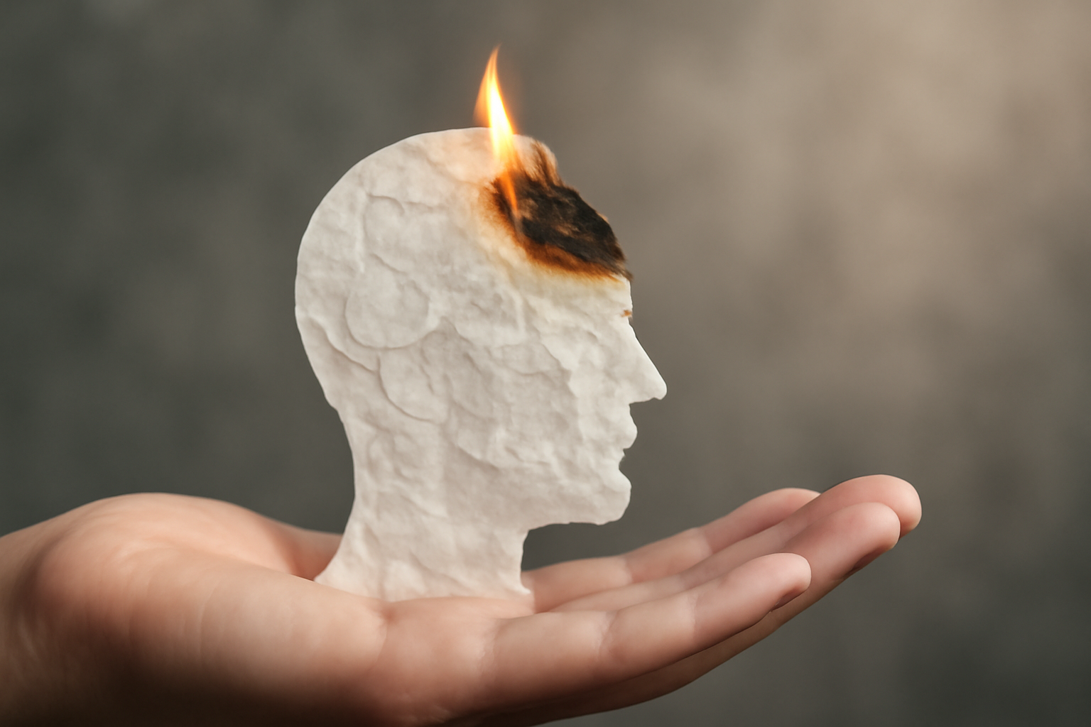 Person at desk with tired expression; Recognizing Hidden Emotional Burnout And Rebuilding Resilience