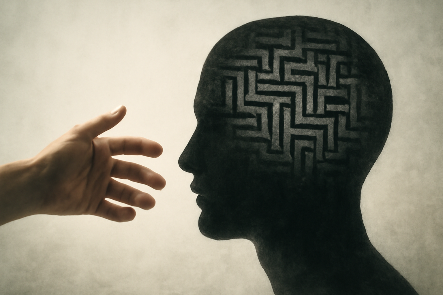 Teenager sits with a clinician, discussing schizophrenia diagnosis and treatment options.