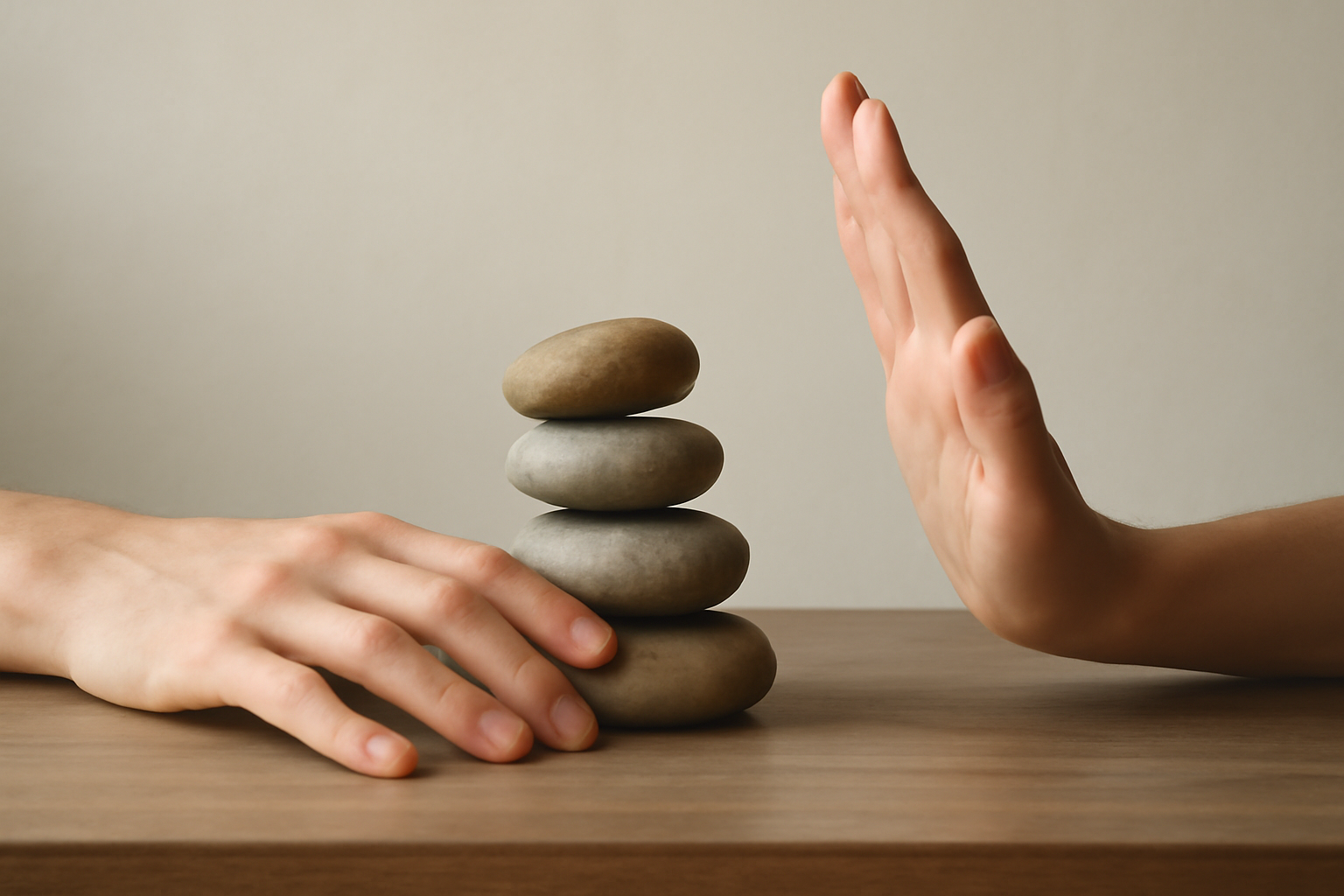 Person at a desk using boundary-setting tools to prevent burnout—Therapy Tools for Setting Boundaries and Preventing Burnout.