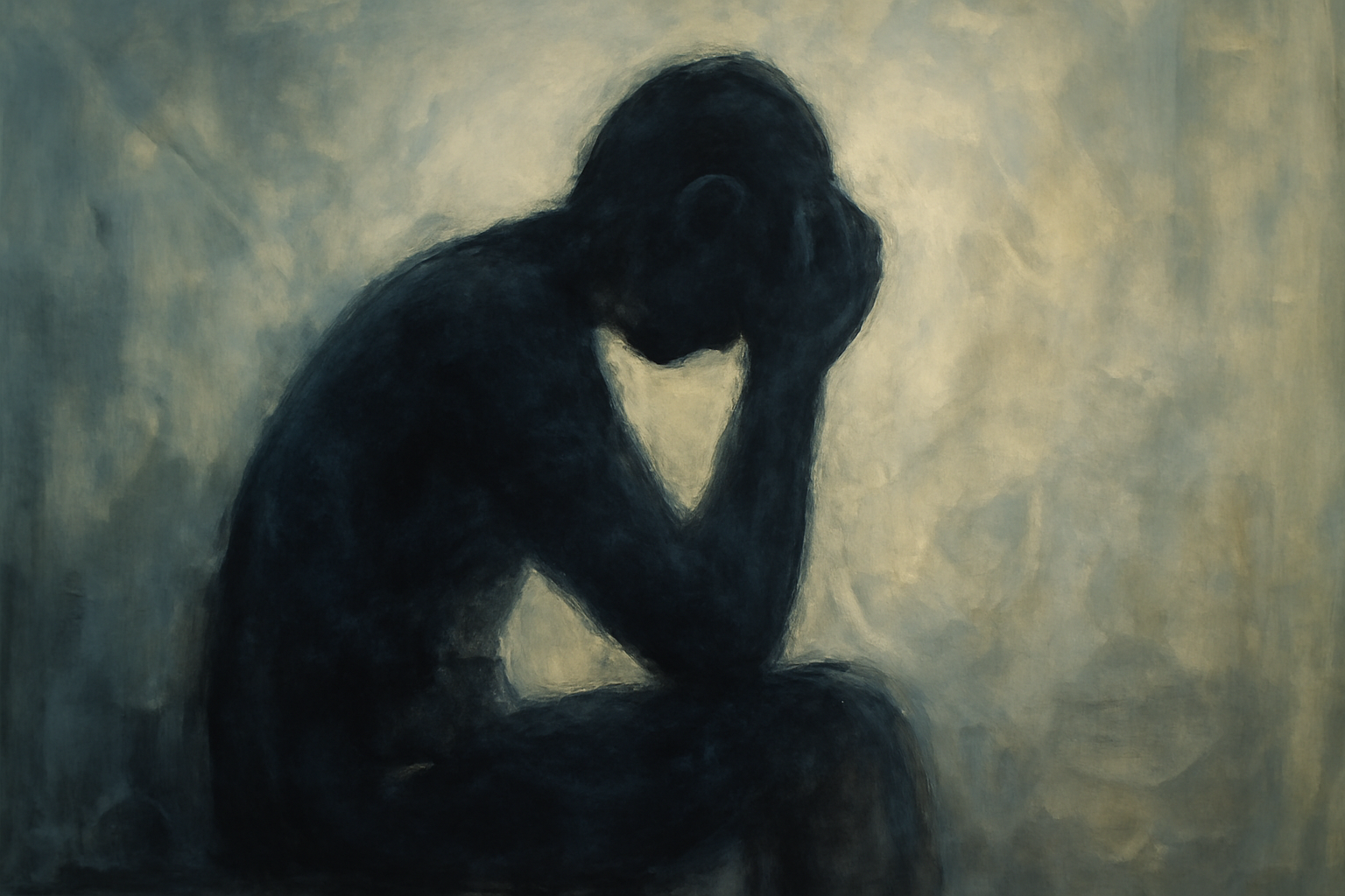 Person anxious, showing signs; blog post on recognizing anxiety symptoms and when to seek help.