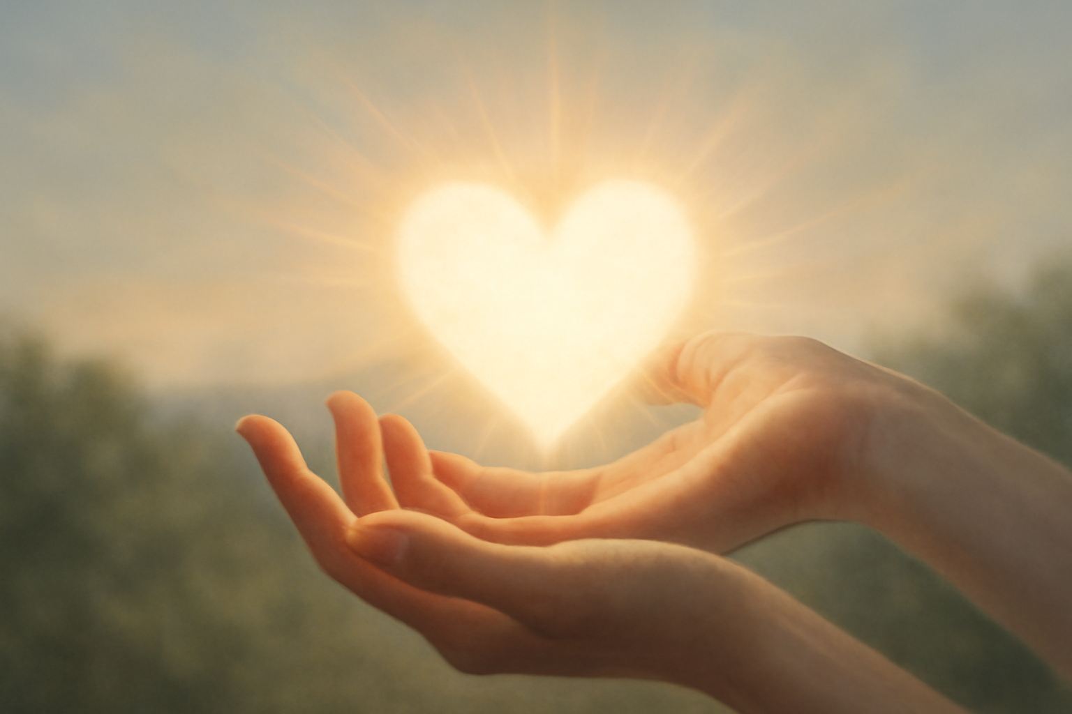 Person meditating in a sunlit garden for Spiritual Healing for Mental Health: A Practical Guide