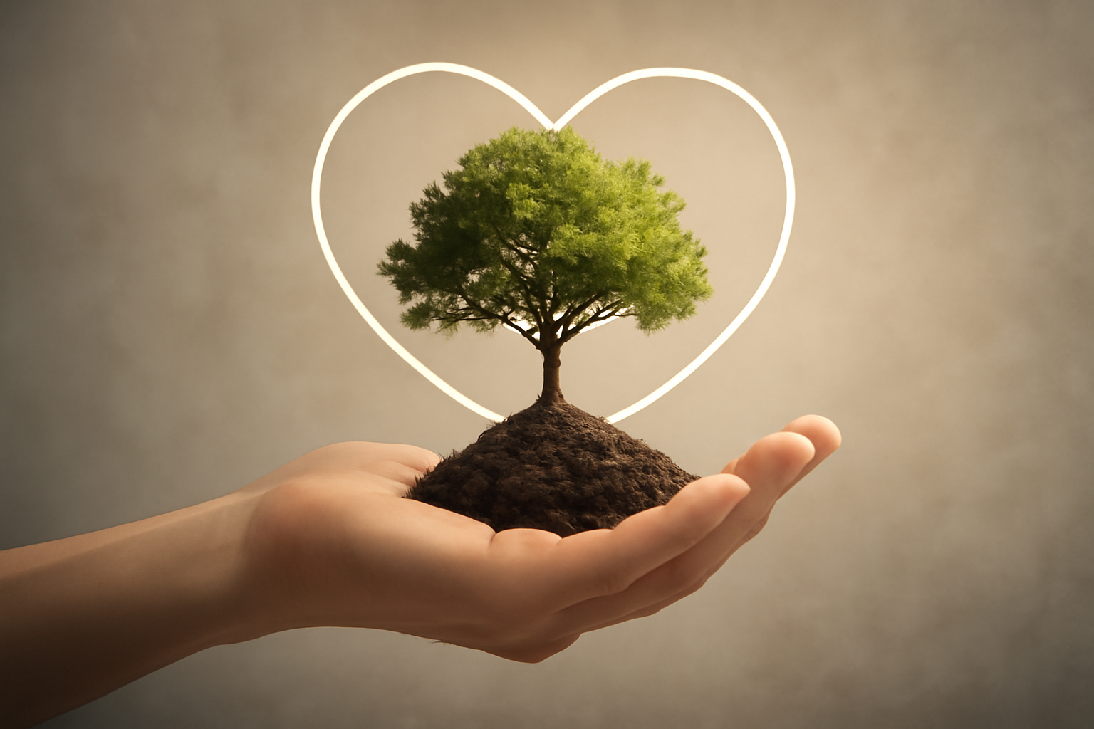 Therapist desk with notebook and plant; Ethical Mental Health Marketing for a Sustainable Therapy Practice.