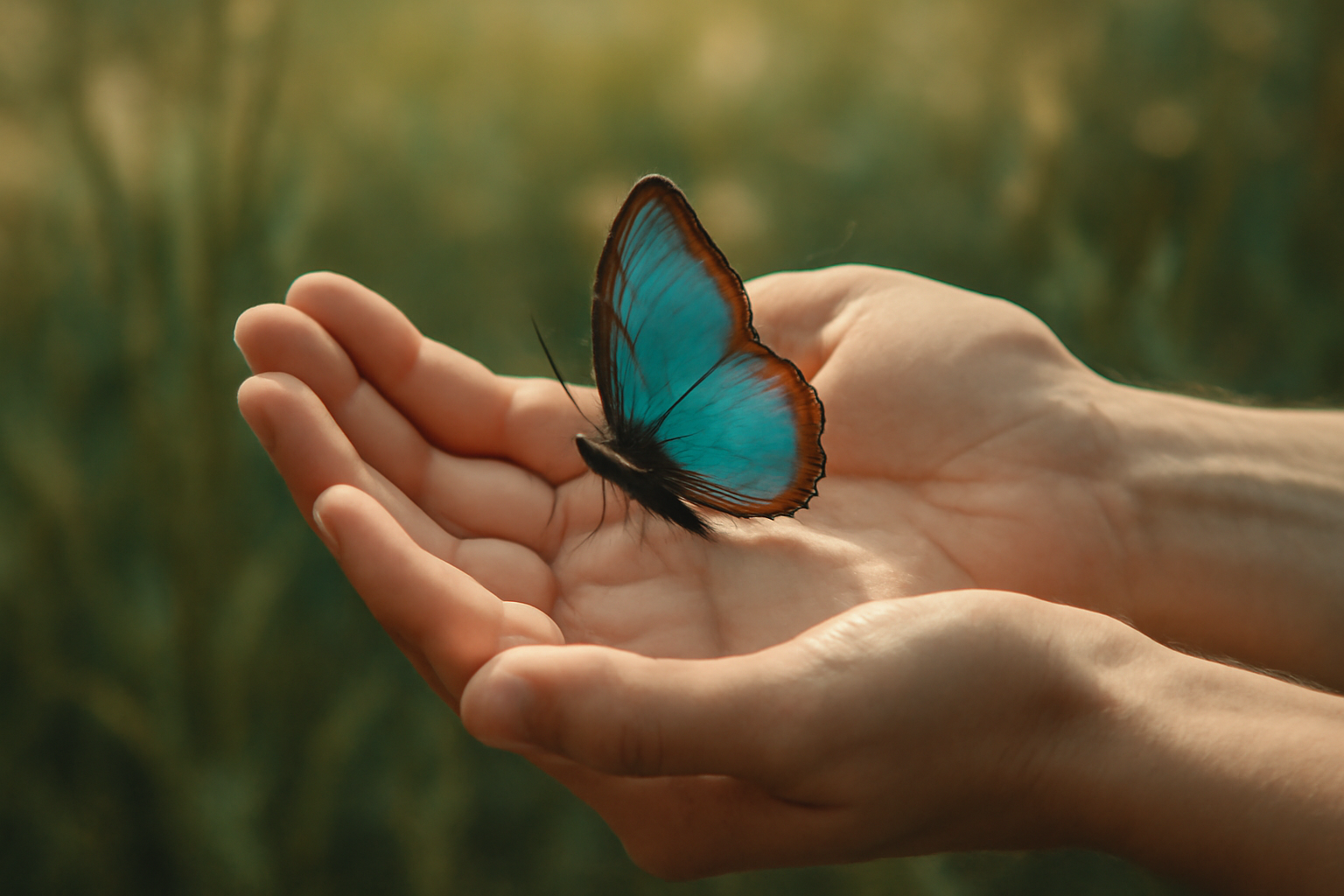 Calm person meditating in nature for an evidence-based guide on natural trauma healing.